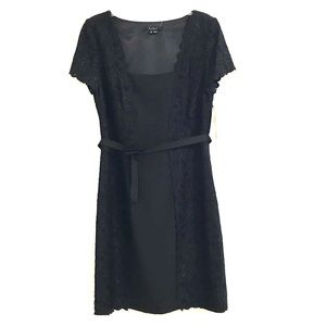 New. ECI New York Classic Black Dress